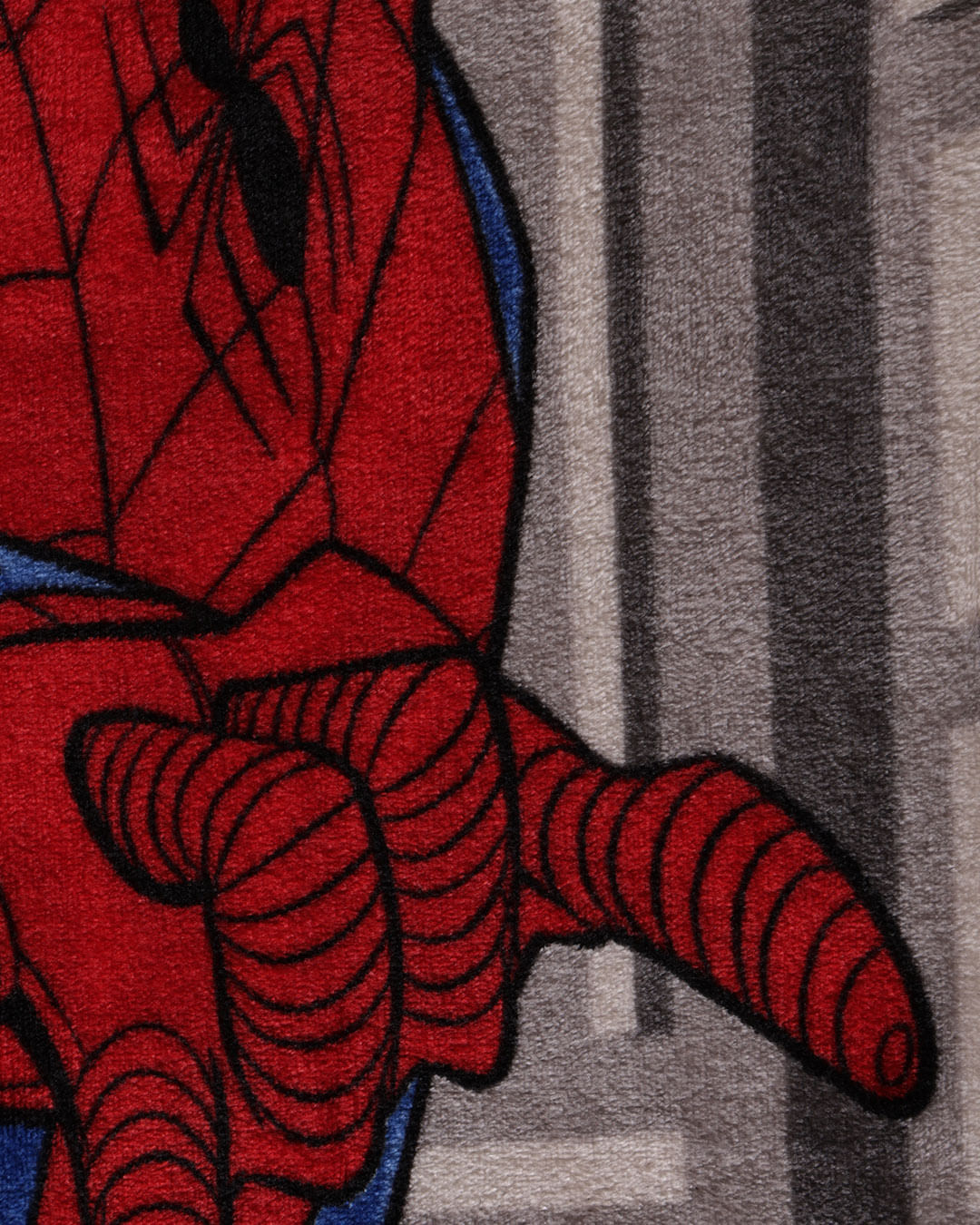 Manta-Flannel-Sherpa-St-Spider-Man---Cinza