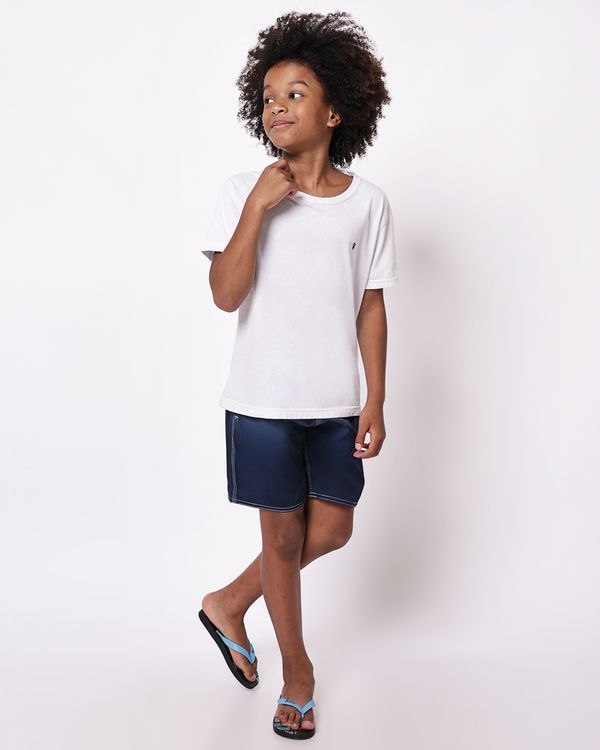 Bermuda Infantil Microfibra Degrade Marinho 8