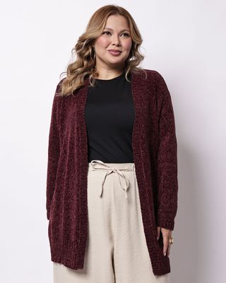 Cardigan-Cgctgc010co-Chenille---Vinho