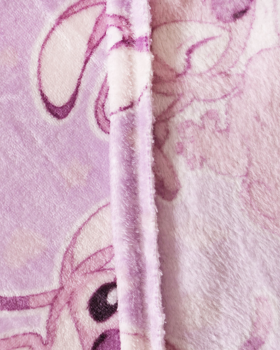 Manta-Solteiro-Flannel-Angel-Stars---Lilas