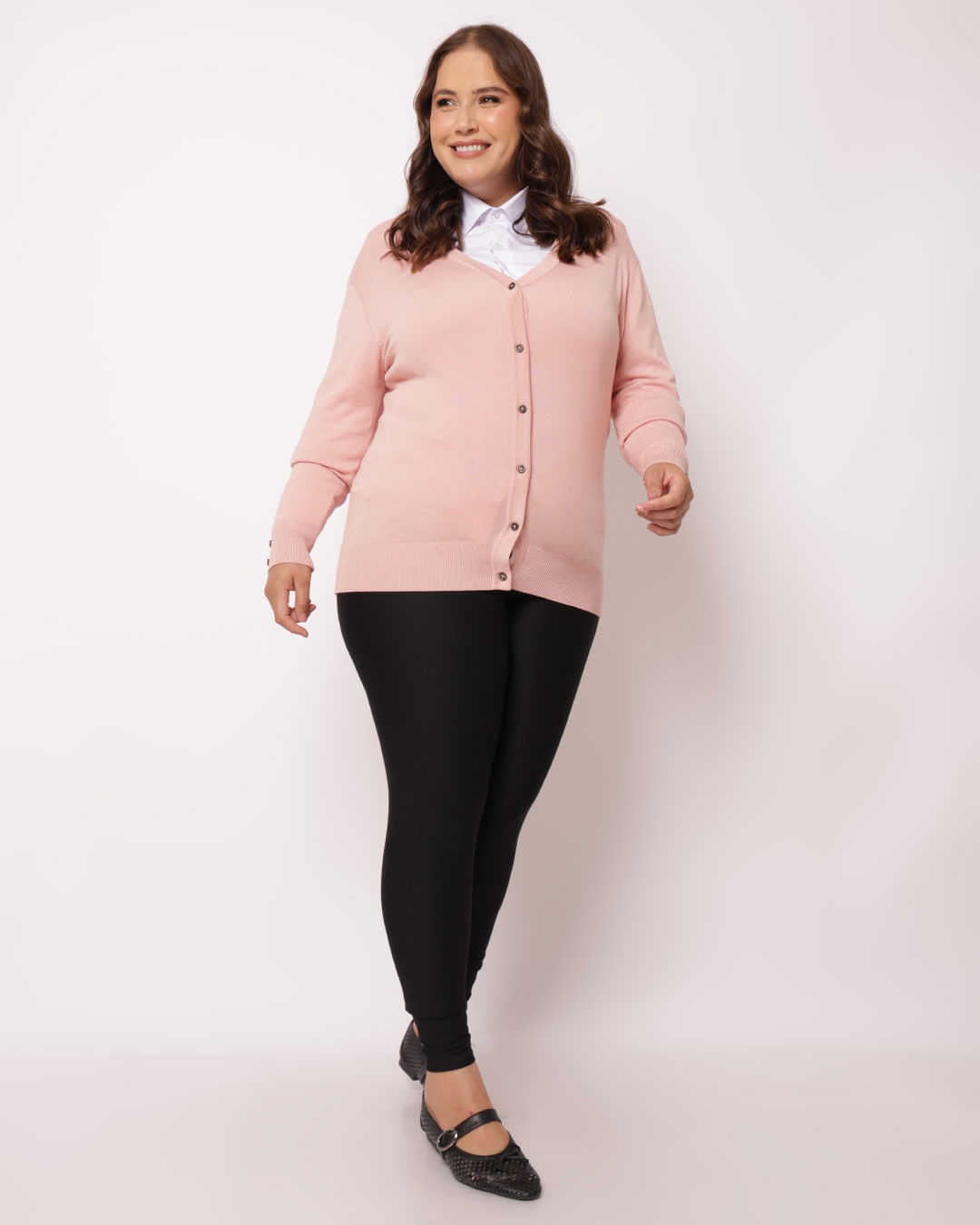 Cardigan--Trico-Liso-Dec-V---Rose
