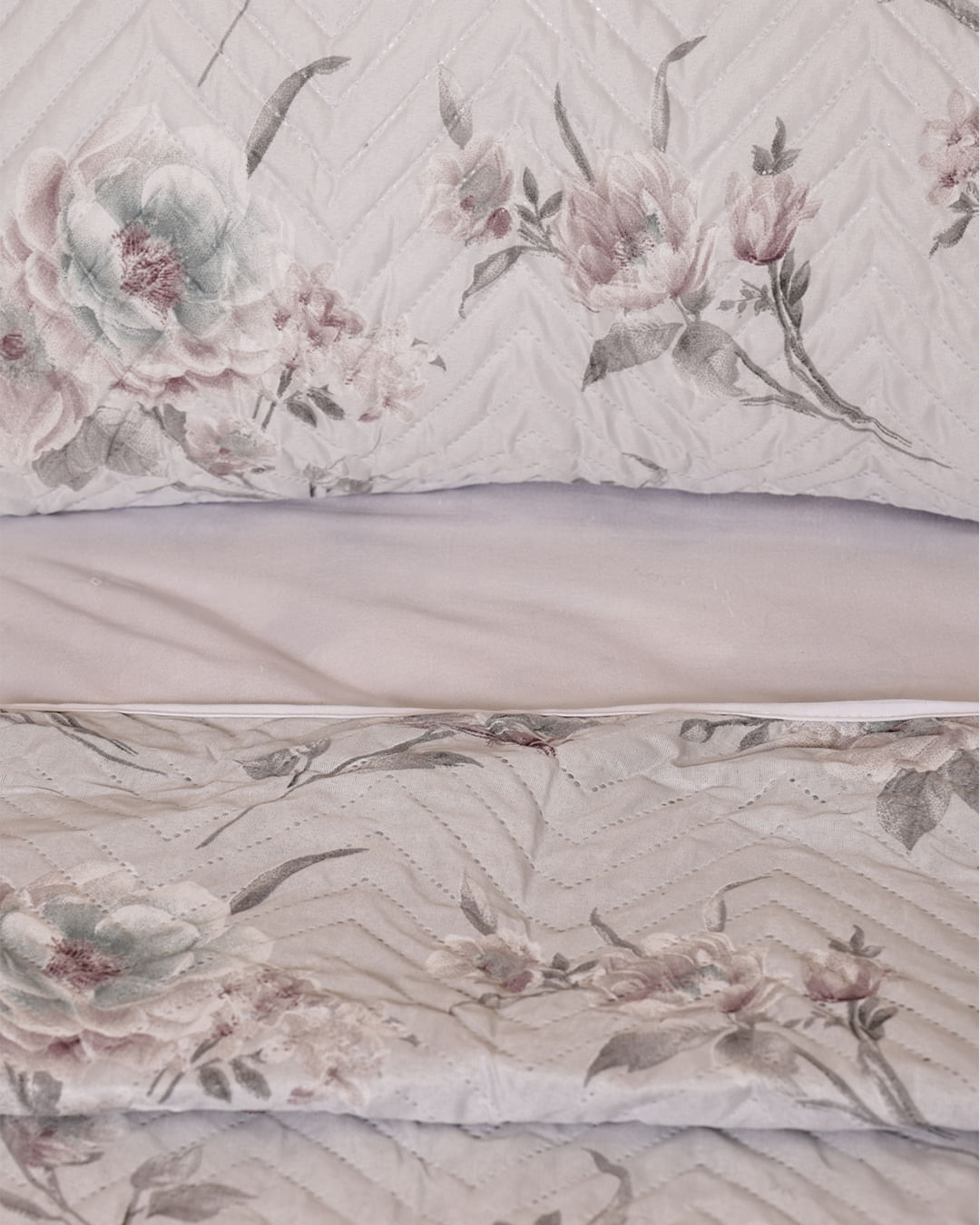 Kit-Colcha-Cs-Portat-Cabas-Ultrasonica---Cinza-Floral