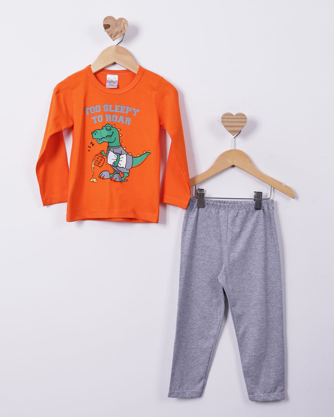 Pijama-Ml-½-Malha-Dino-1314-Bbo-13---Laranja