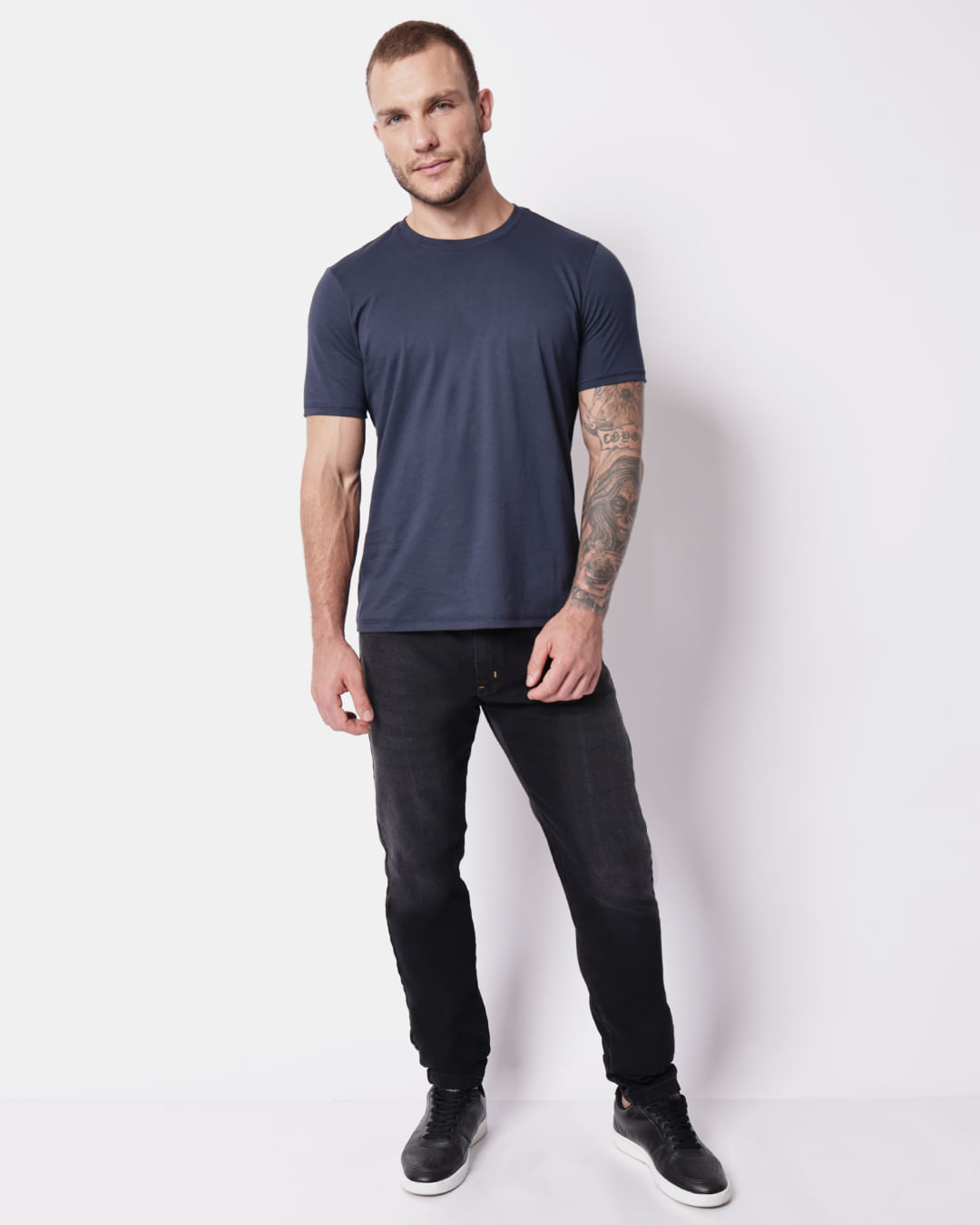 Tshirt-Pima-Cotton-Marinho---Marinho