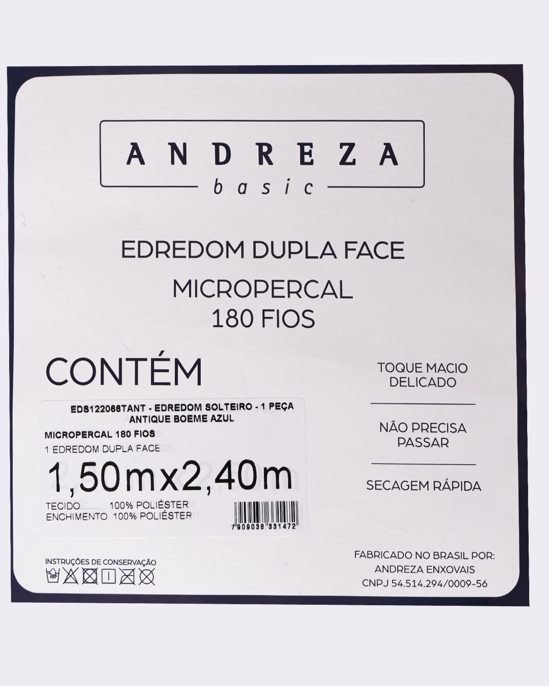 Edredom-St-Antique-Boeme-Microp---Azul