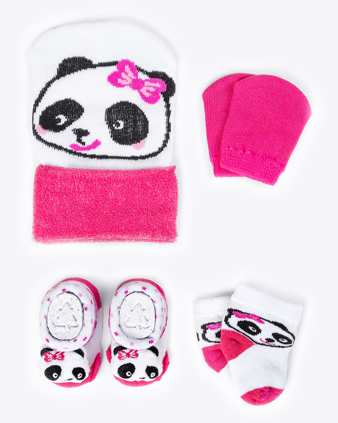 Kit-Enxoval-Mna-Touquinha-2-Meias-luva---Rosa