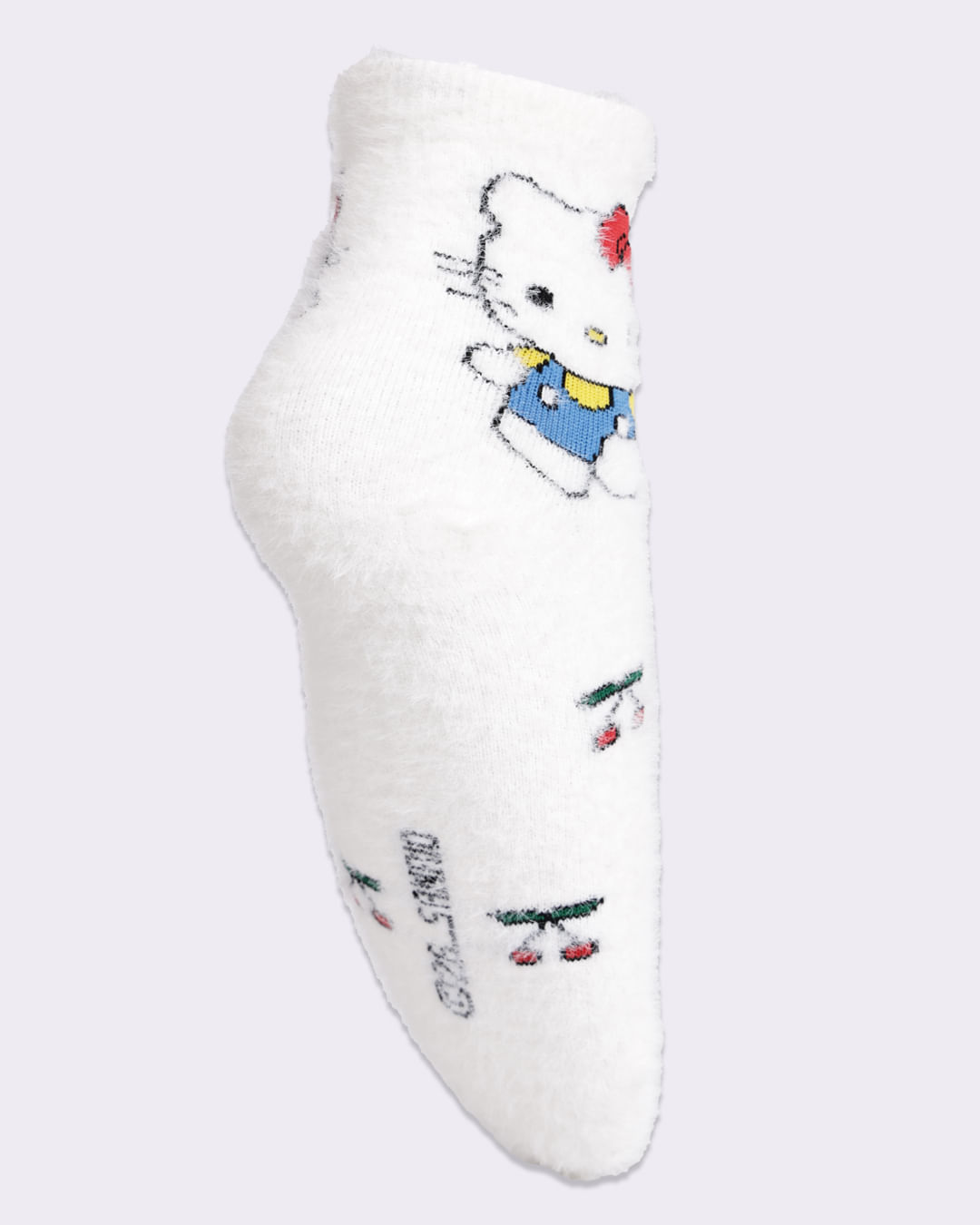 Meia-Hello-Kitty-Peluciada-Tr365-Infa---Branco