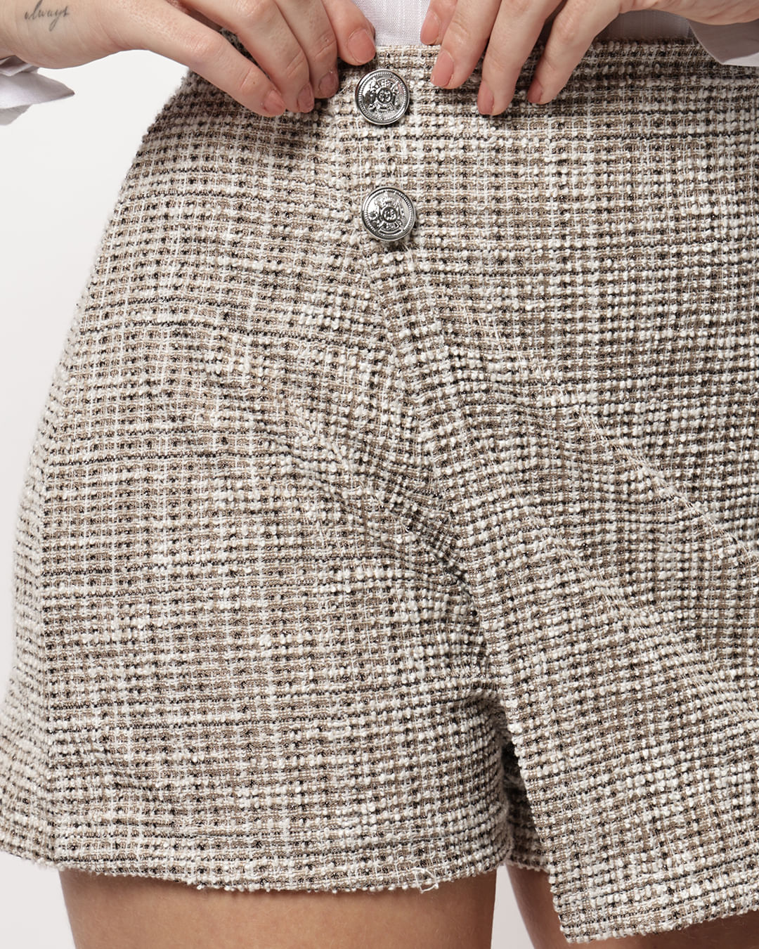 Short-Saia-260064-Tweed-Pgg---Bege