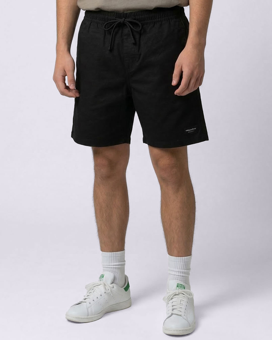 Shorts-Fashion-Soft-S800-Preto---Preto