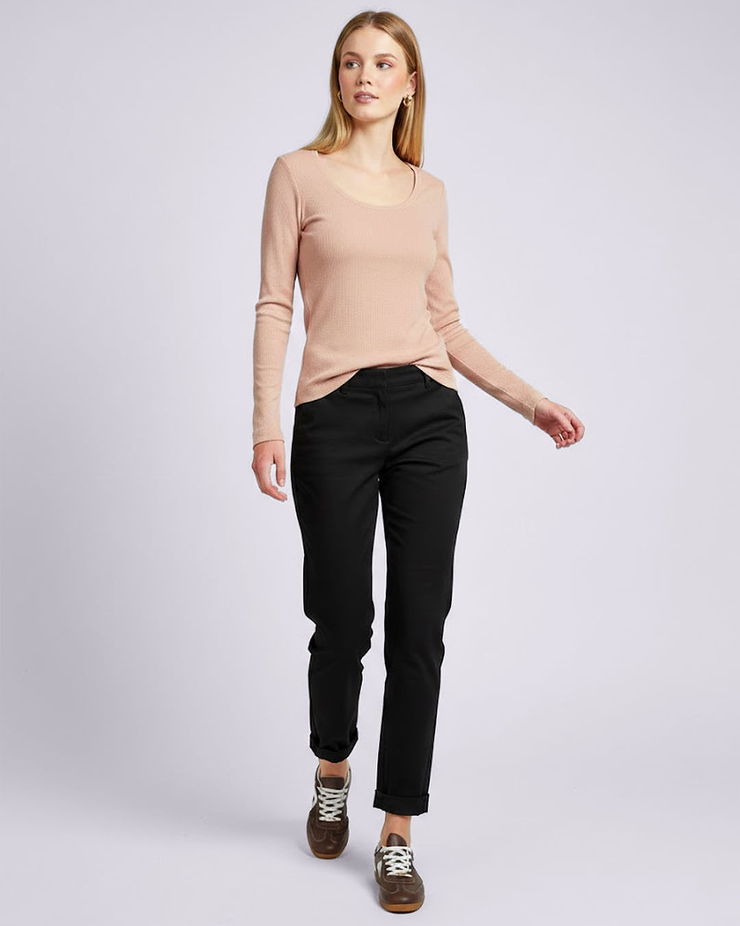 Blusa-A2153-Manga-Longa-Canelada---Bege
