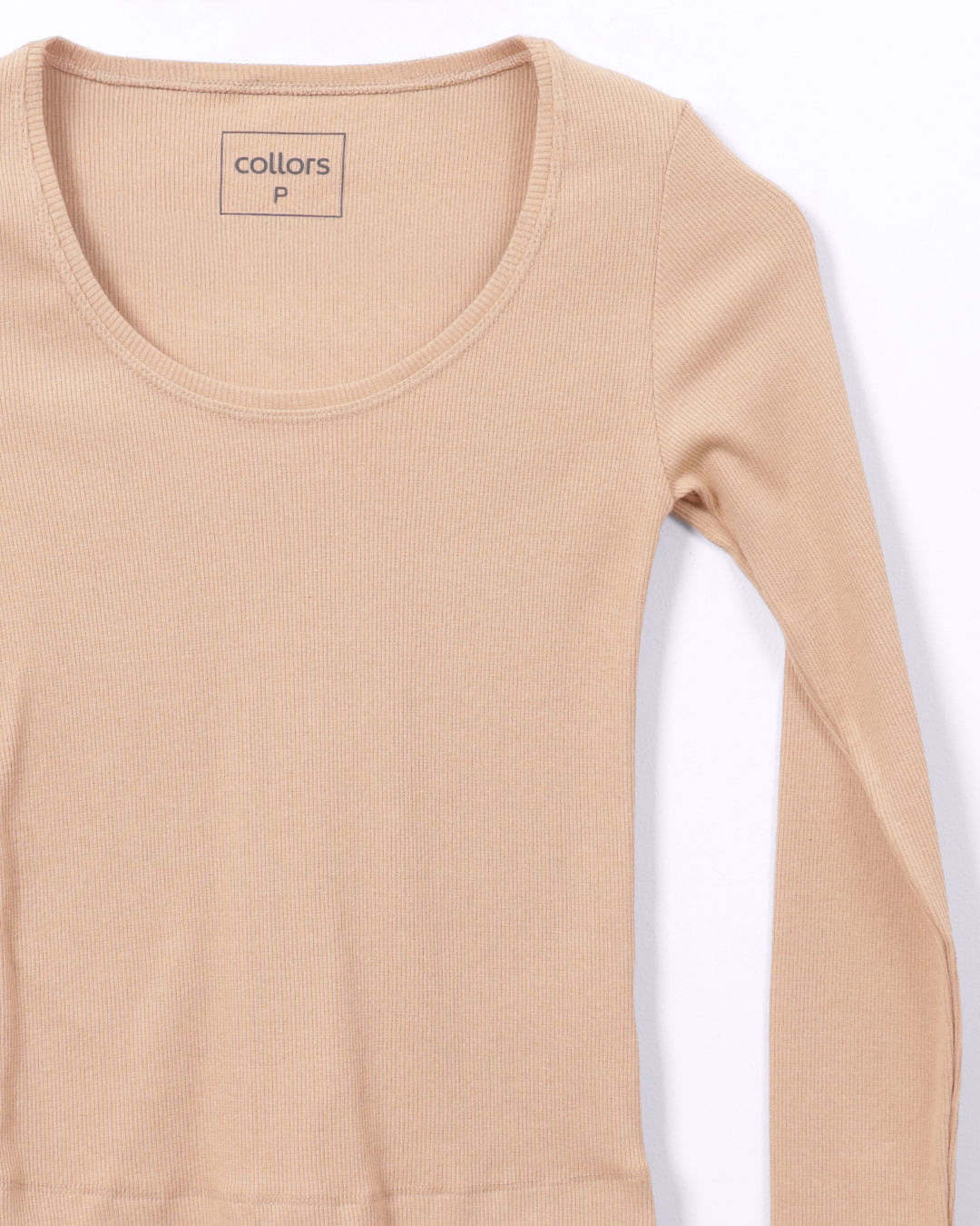Blusa-A2153-Manga-Longa-Canelada---Bege
