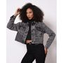 Jaqueta-Cropped-Jeans-Animal-Print-Sawar---Jeans-Black