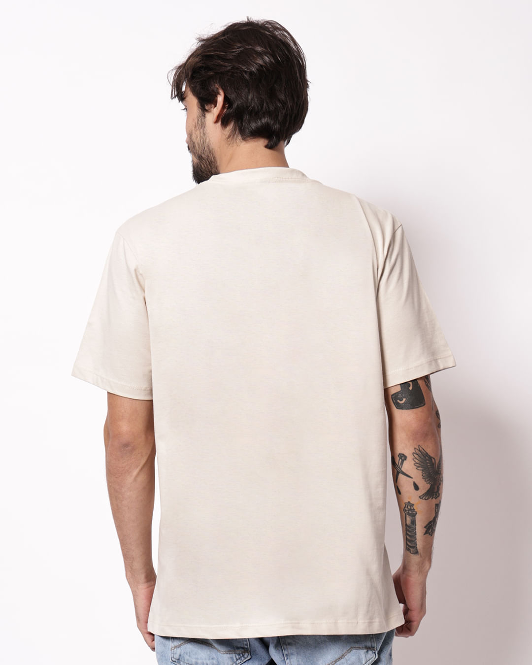 Camiseta-Ecko-P1-Ek687-Bege-Pgg---Bege