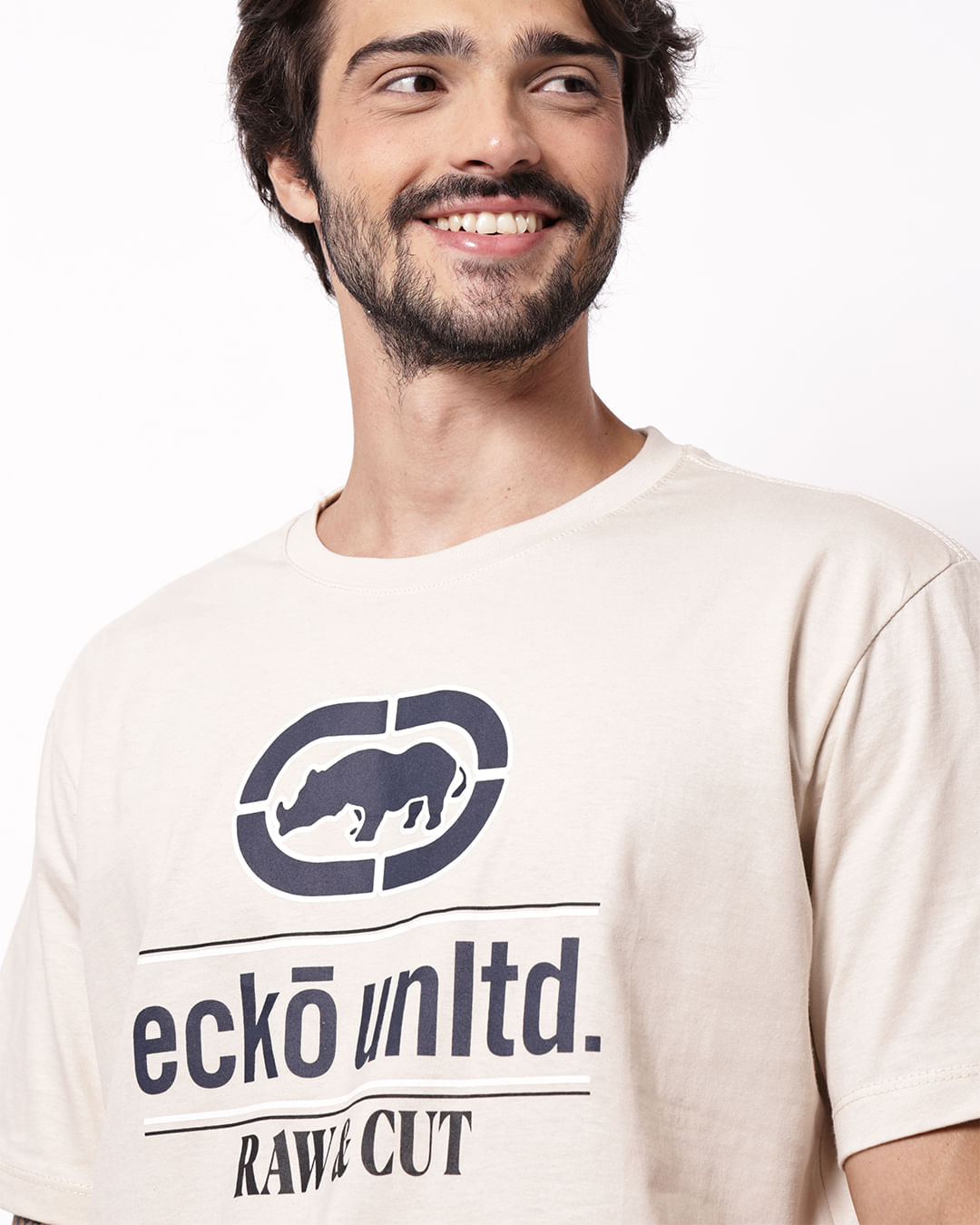 Camiseta-Ecko-P1-Ek687-Bege-Pgg---Bege