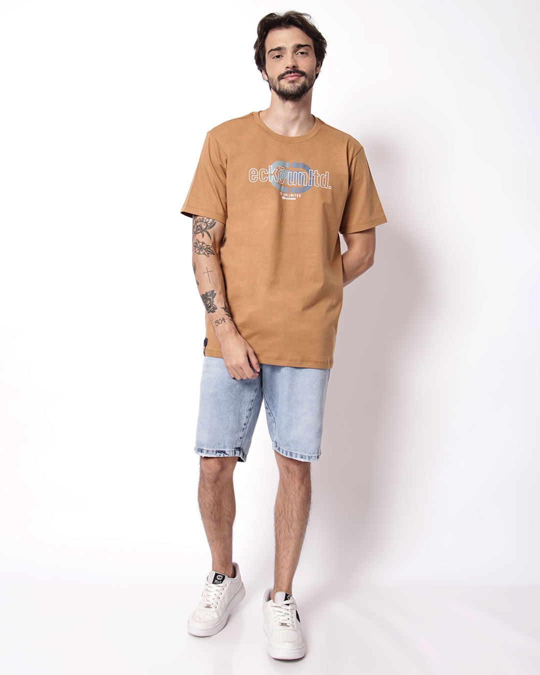 Camiseta-Ecko-P1-Ek482-Marrom-Pgg---Marrom