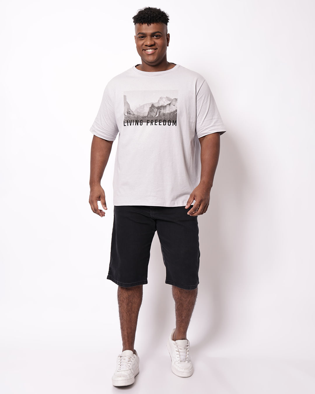 Camiseta-Freedom-Cza-Plus---Cinza