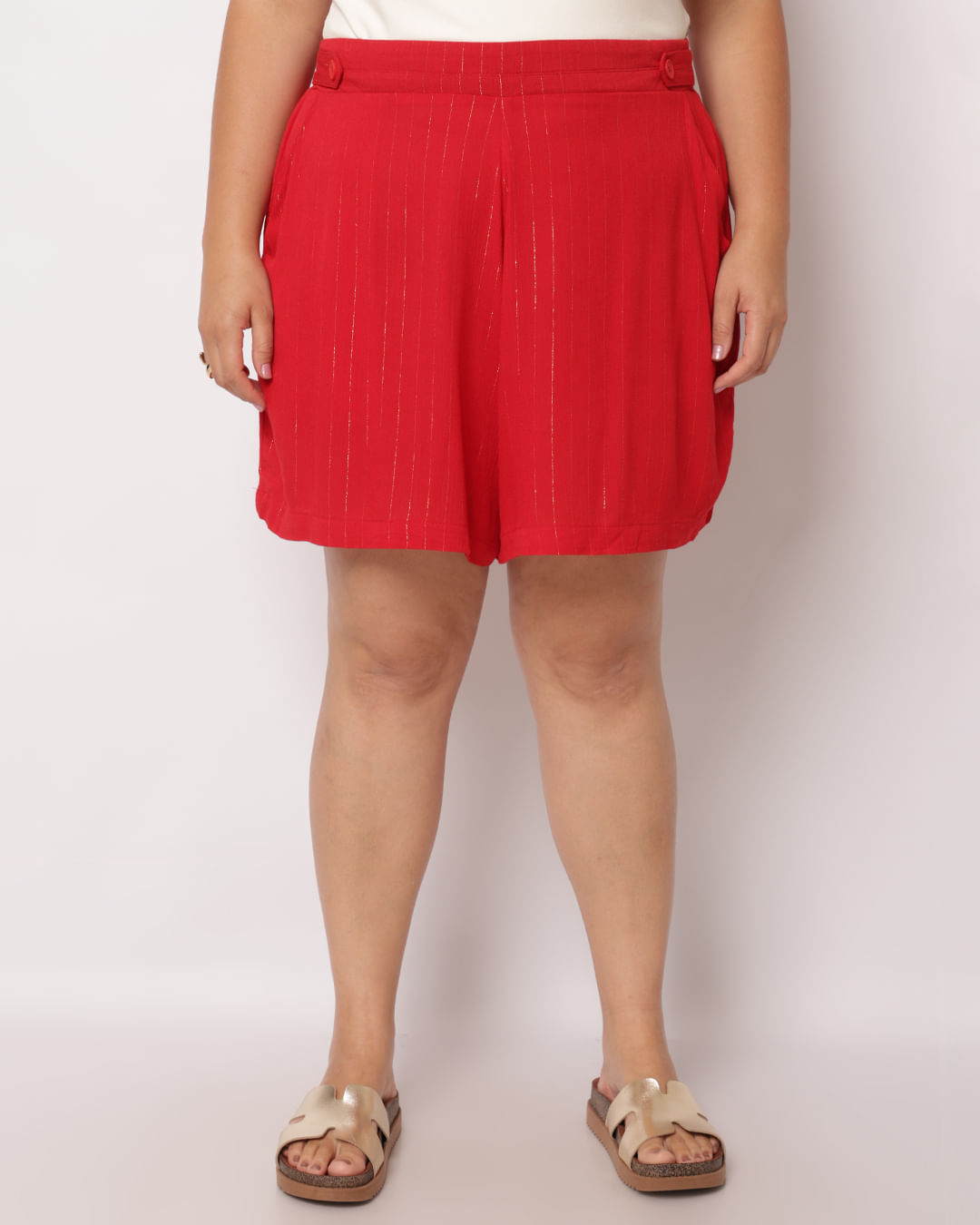 Shorts-231588-Crincle-Lurex---Vermelho