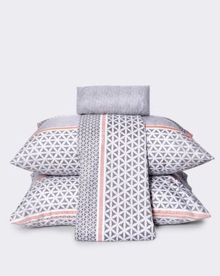 Jogo-De-Cama-Queen-Caprice---4-Pecas---Cinza-Claro