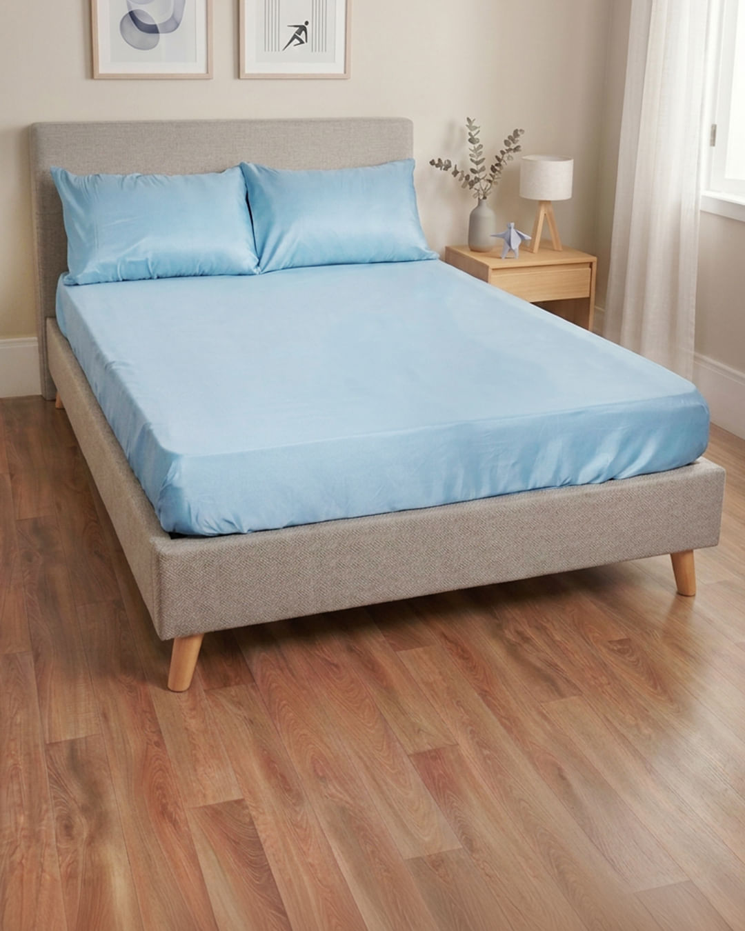Jogo-De-Cama-Casal-Basic-3-Pcs-Liso---Verde-Outros