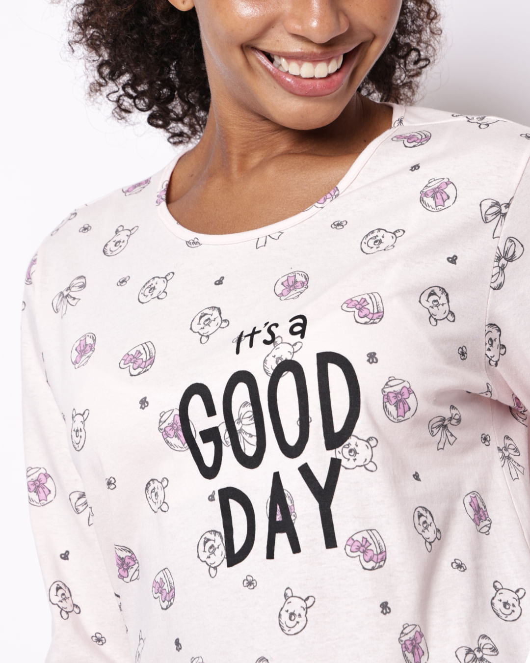 Camisola-Ml-Pooh-Rosa-4357---Rosa