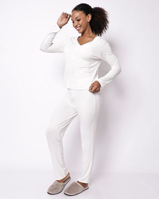 Pij-Longo-Viscolycra-Decv-Transp-Off-Wh---Off-White