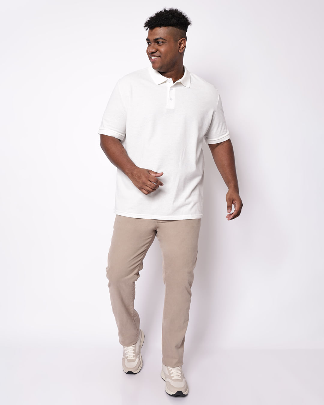Polo-Trc821-Textura-Off-Plus---Off-White
