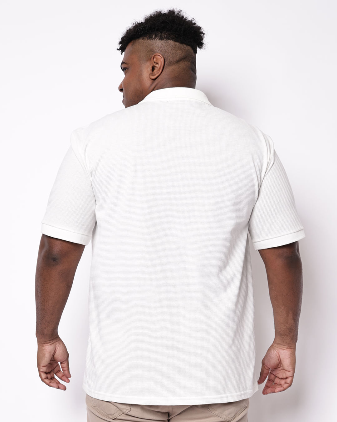 Polo-Trc821-Textura-Off-Plus---Off-White