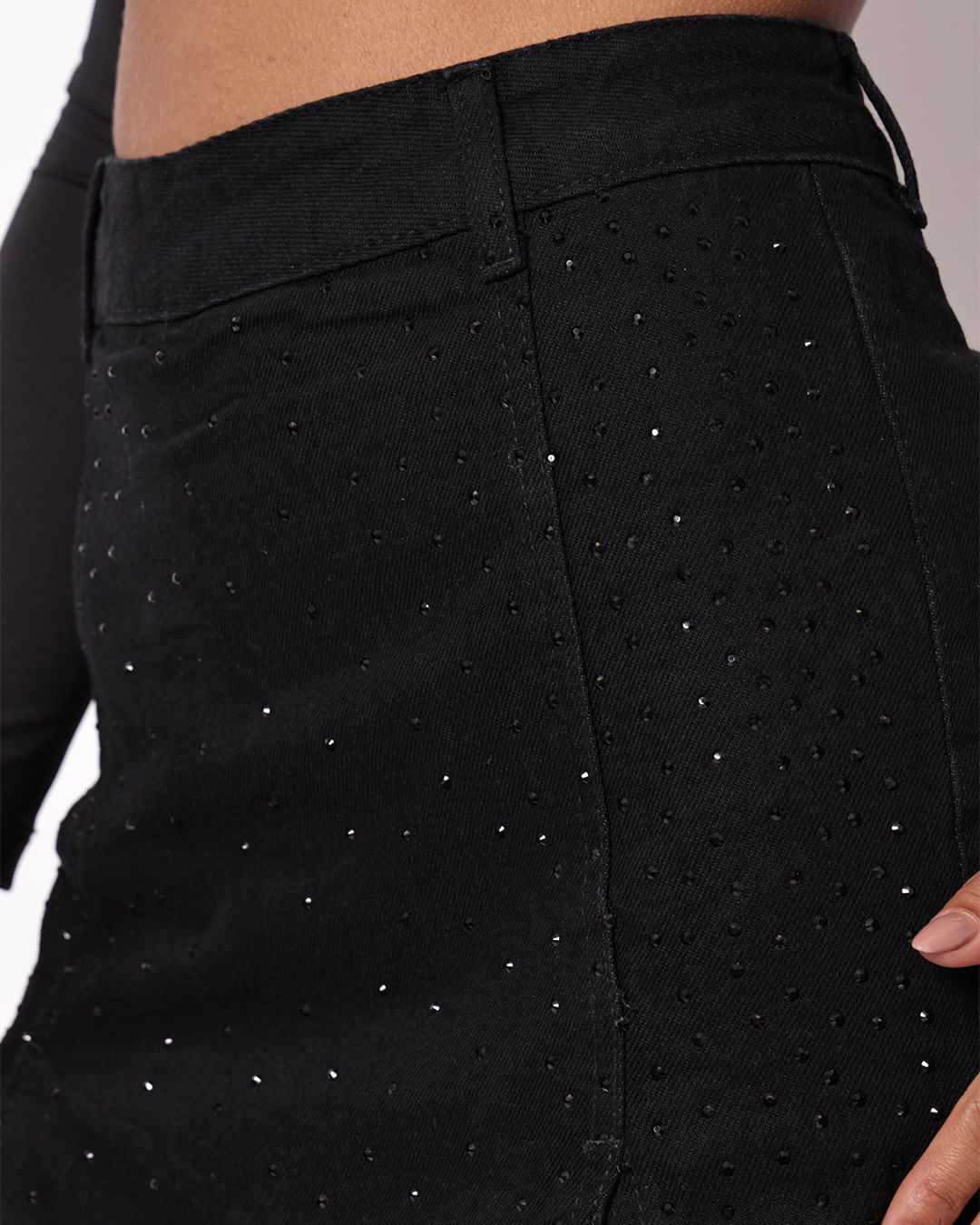 Shorts-Saia-Blk-Jns--Brilho-Ft-Tt---Jeans-Black