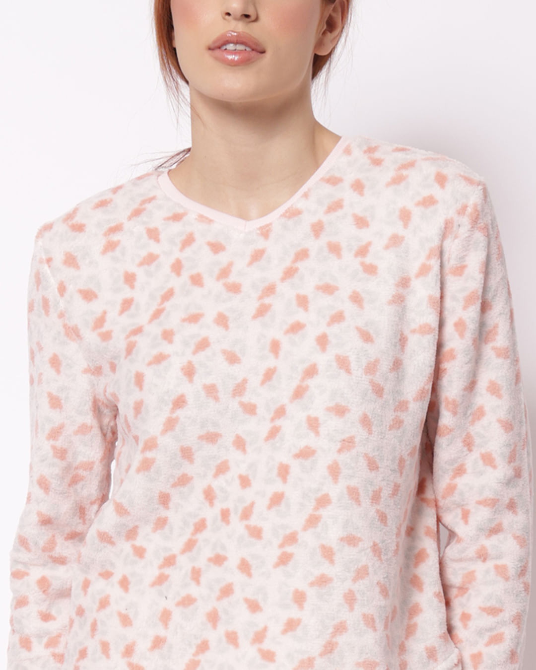 Pijama-Longo-Soft-Floral---Rosa