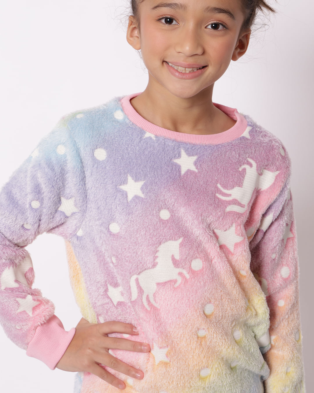 Pijama-Fleece-Brilha-Unicornio-Infa-410---Rosa