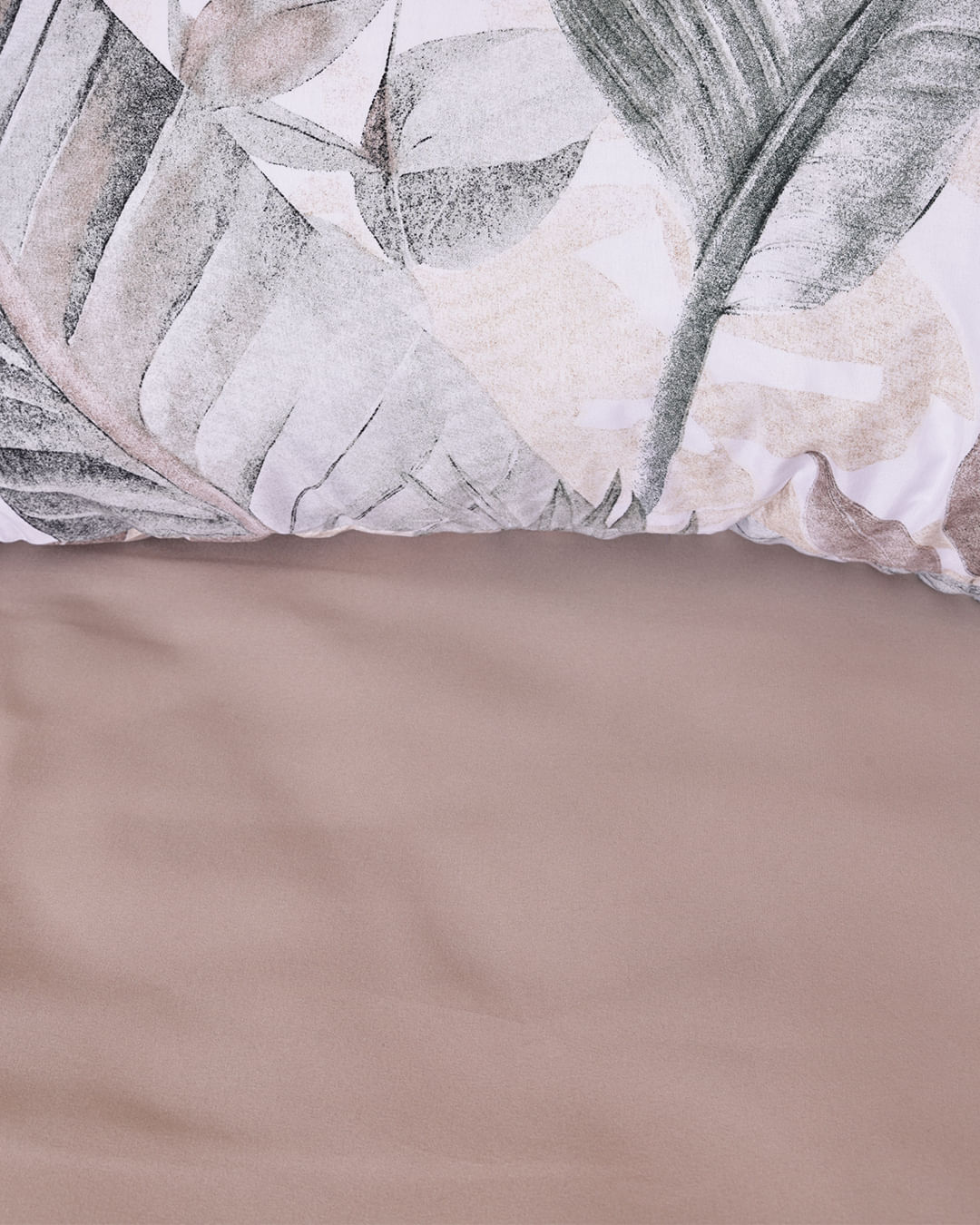Jg-Cama-Casal-3-Pcs-Tropical microfibra ---Bege