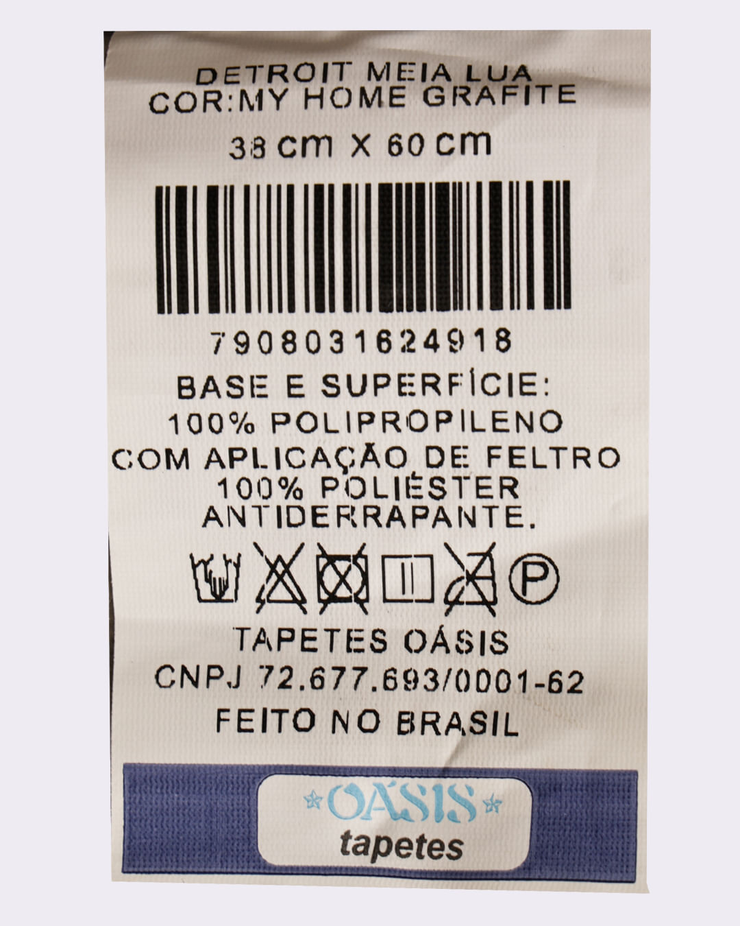 Capacho-Detroit-Meia-Lua-38x60-Frases---Cinza