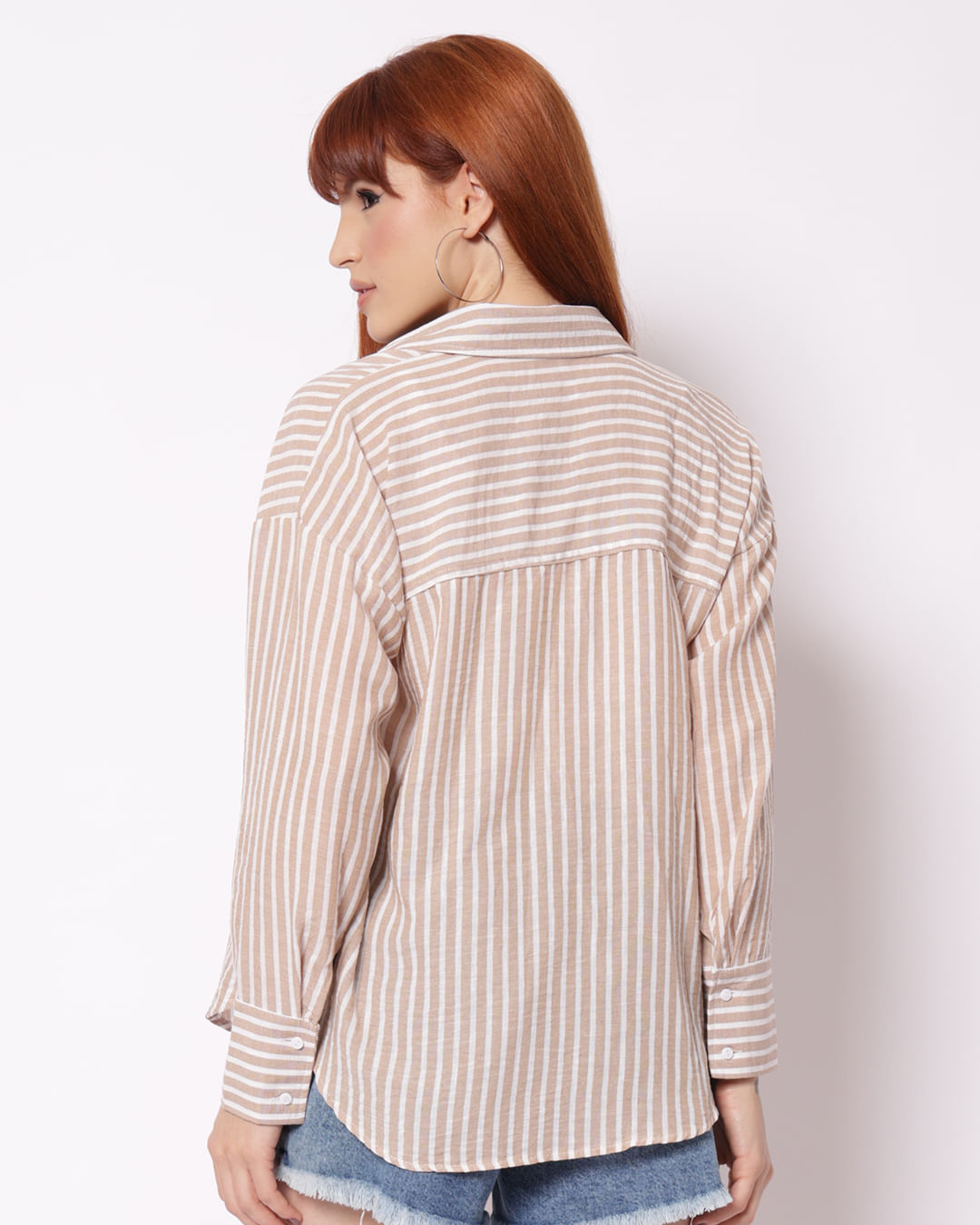 Camisa-Ml-Listrada-830297-Beg-Pgg---Bege