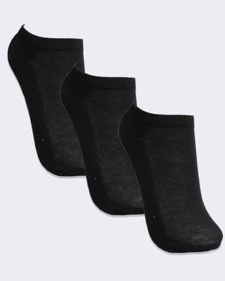 Meia-Kit-3-Lisa-C-Curto--Rf--144---Preto