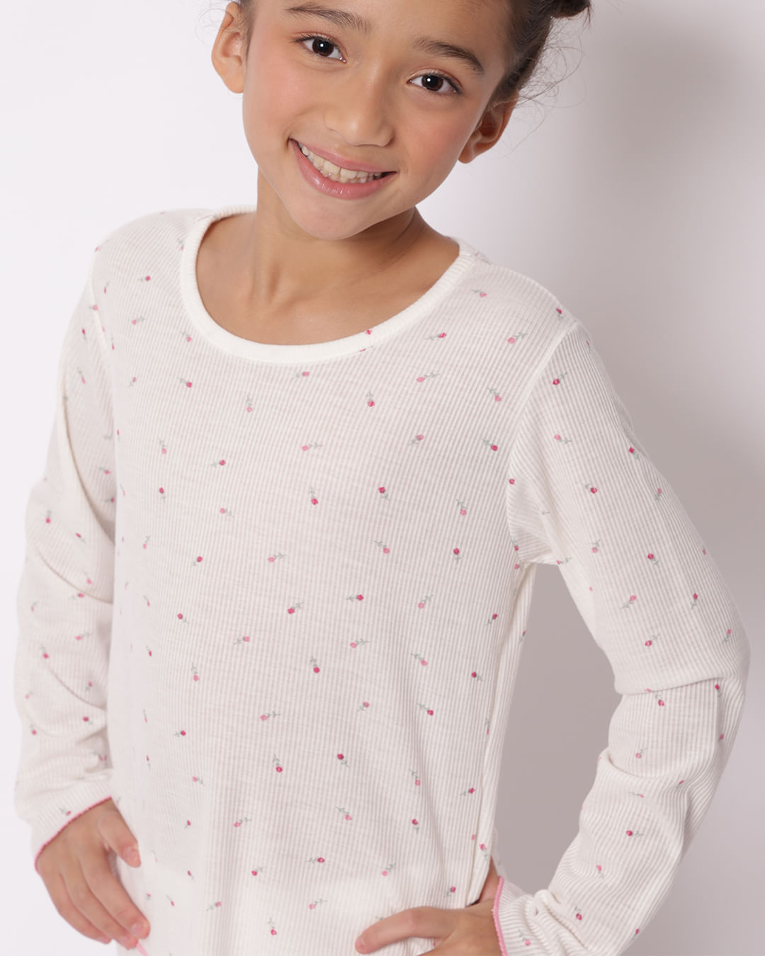 Pijama-Ml-Floral-Ribana-11592-Infa-410---Off-White