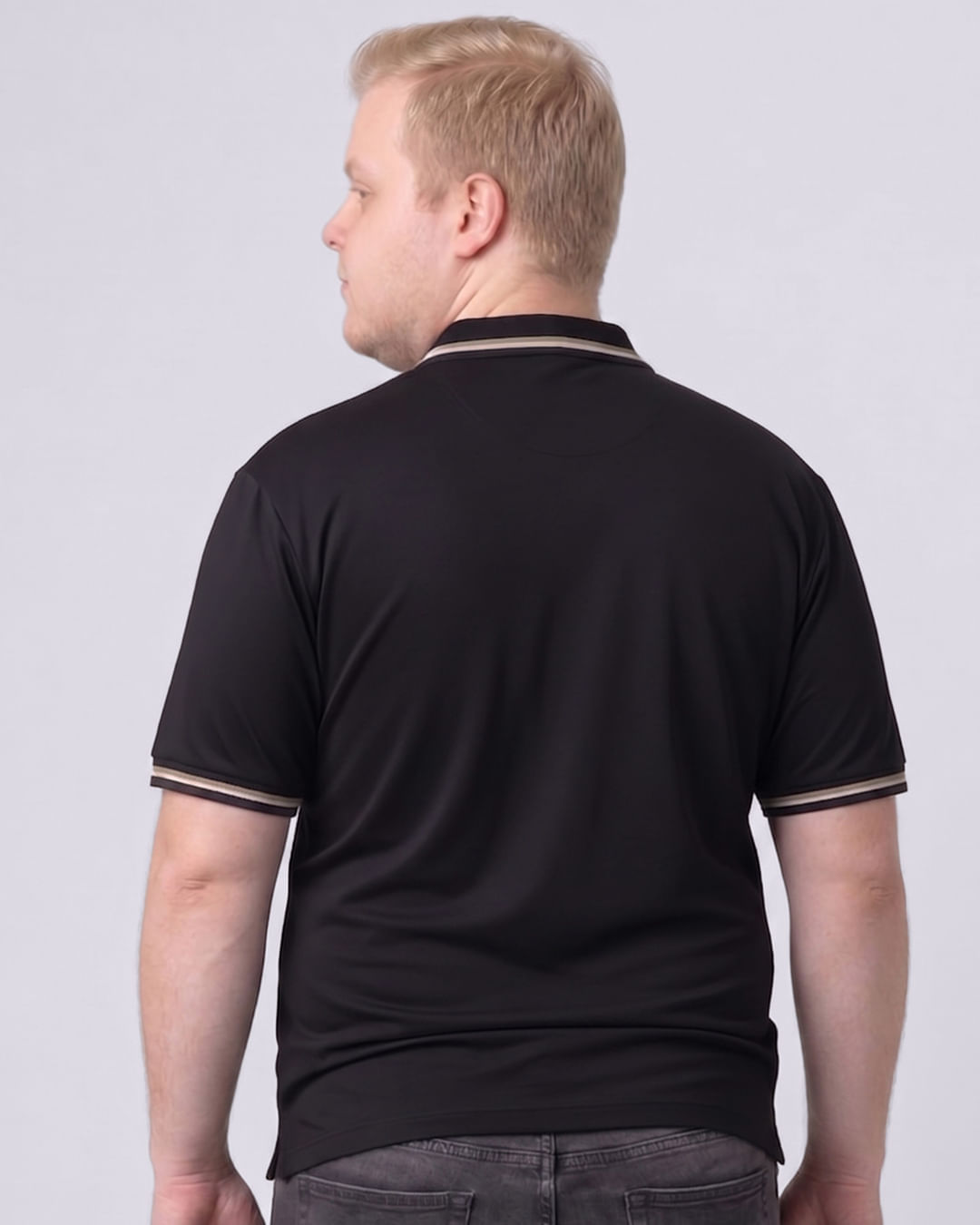 Polo-Trc885-Gola-Retilinea-Pto-Plus---Preto