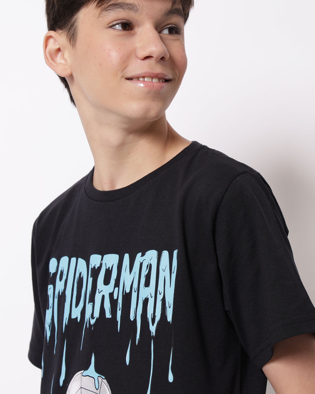 Camiseta-Ch44640-Mc-M-1016-Homem-Aranh---Preto