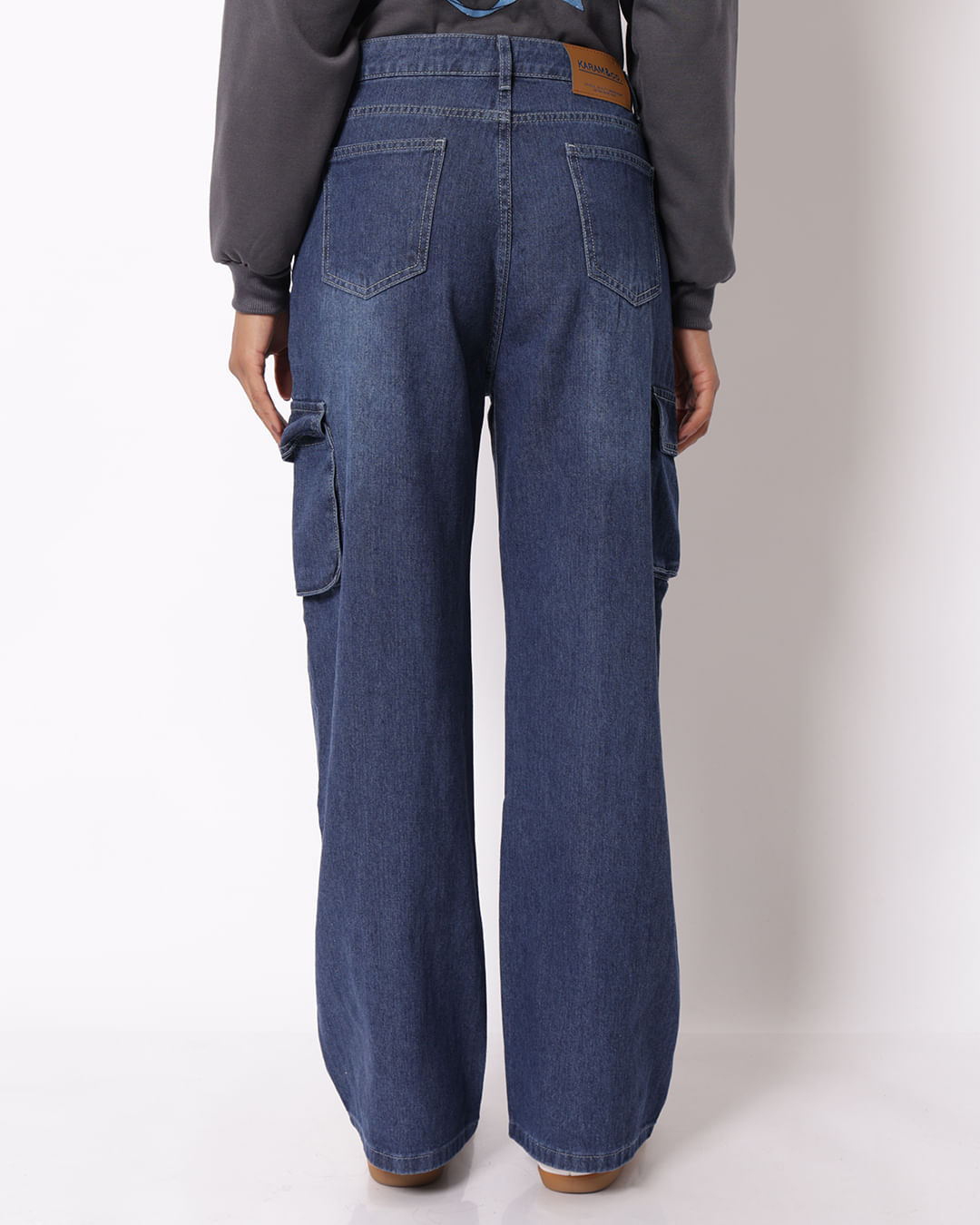 Calca-Jeans-Cargo-Bolso-Frente-Azm---Azul