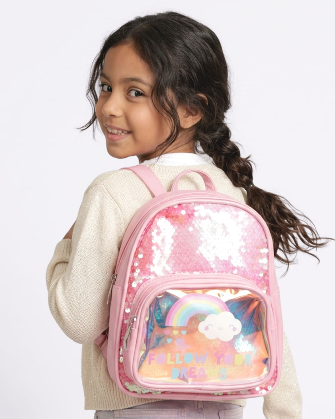 Mochila-Arco-Iris-Ut051293-Infa---Rosa-Neon