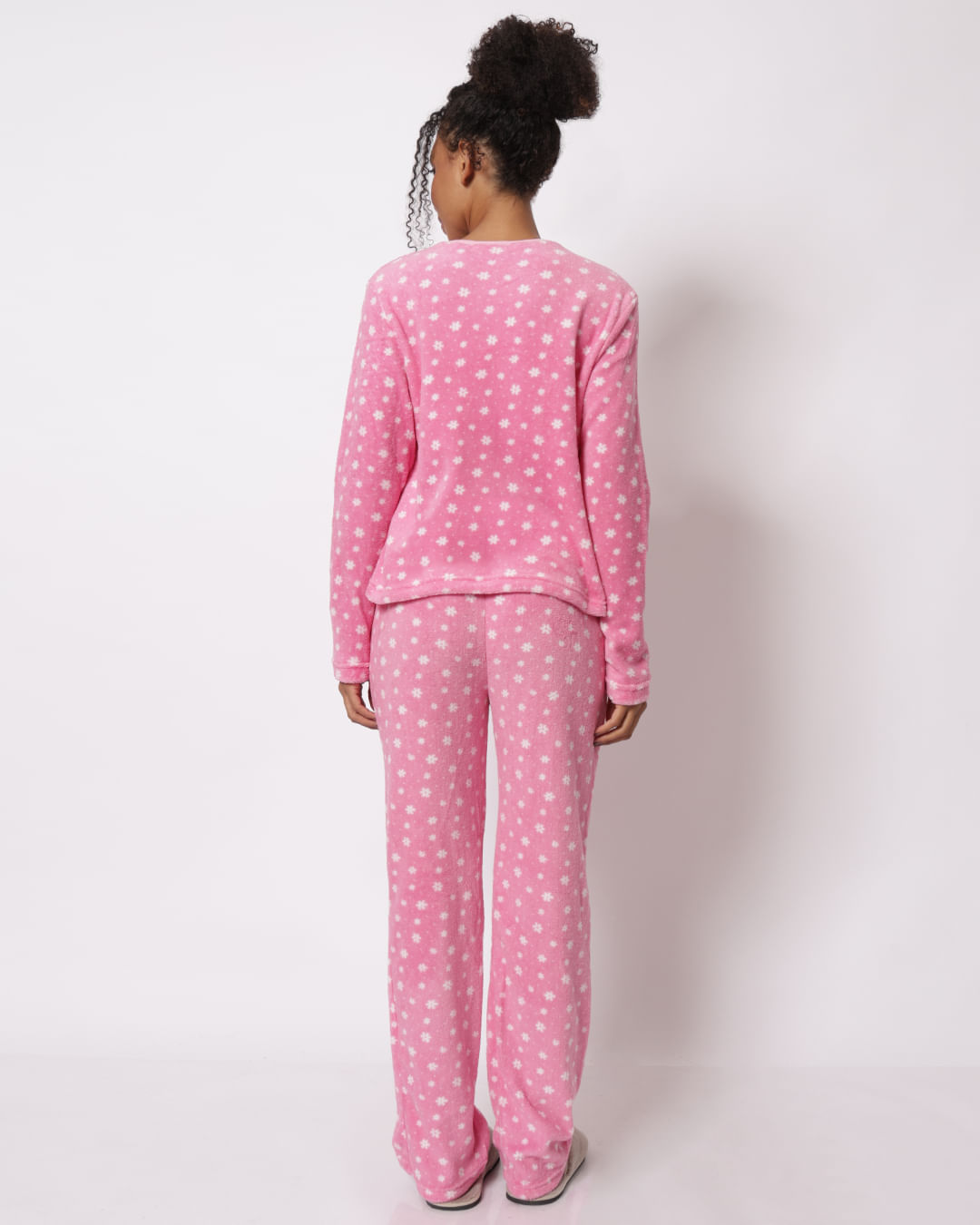 Pijama-Longo-Soft-Floral-Rosa---Rosa