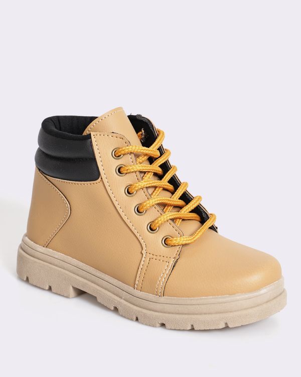 Bota Infantil Coturno Ortobaby Mostarda 34