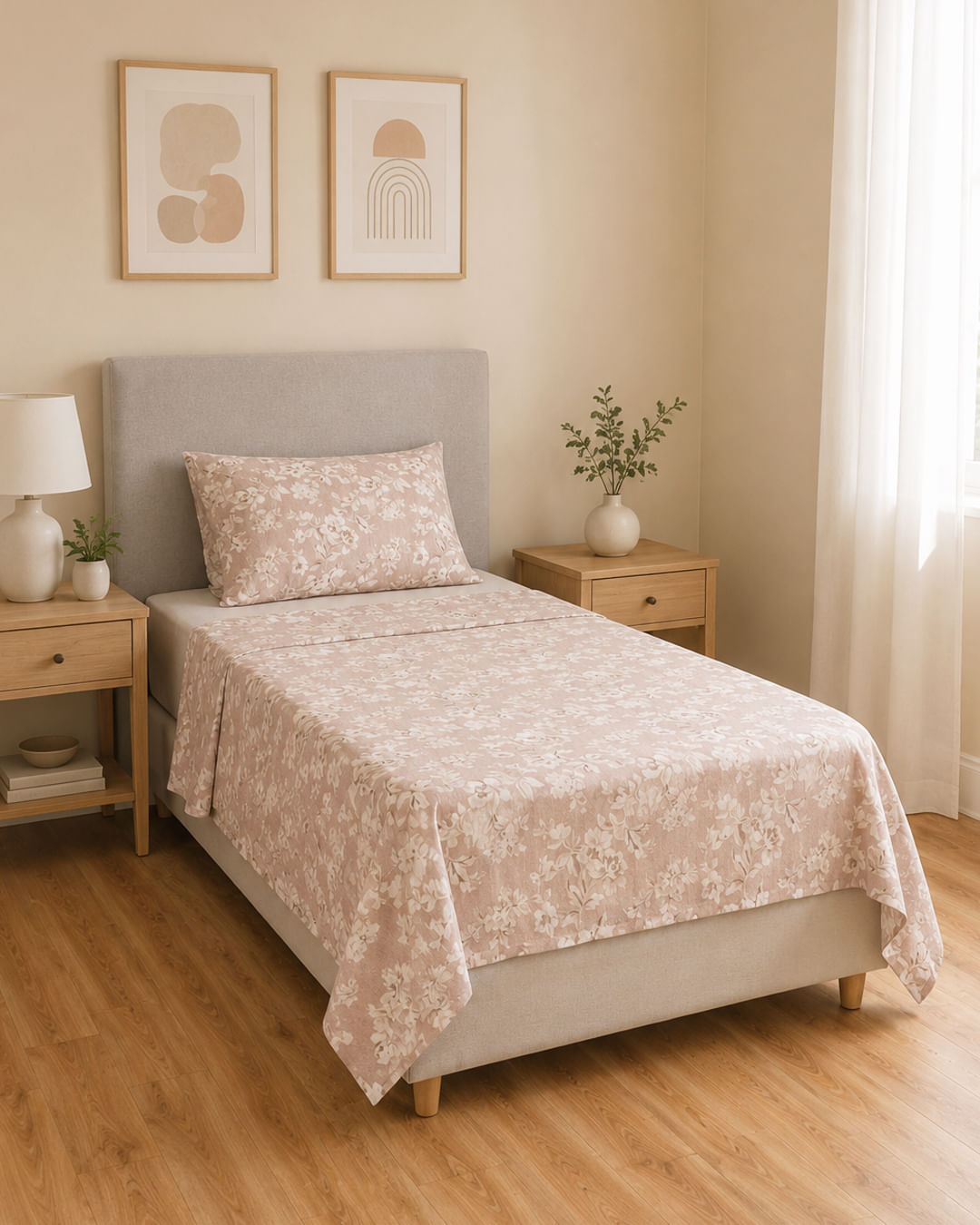 Jg-De-Cama-Attuale-150-Fios-Solt---Estampado-Floral