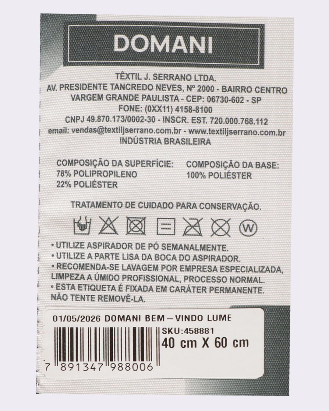 Tapete-Bem-Vindo-040x060-Lume-Sort---Marrom