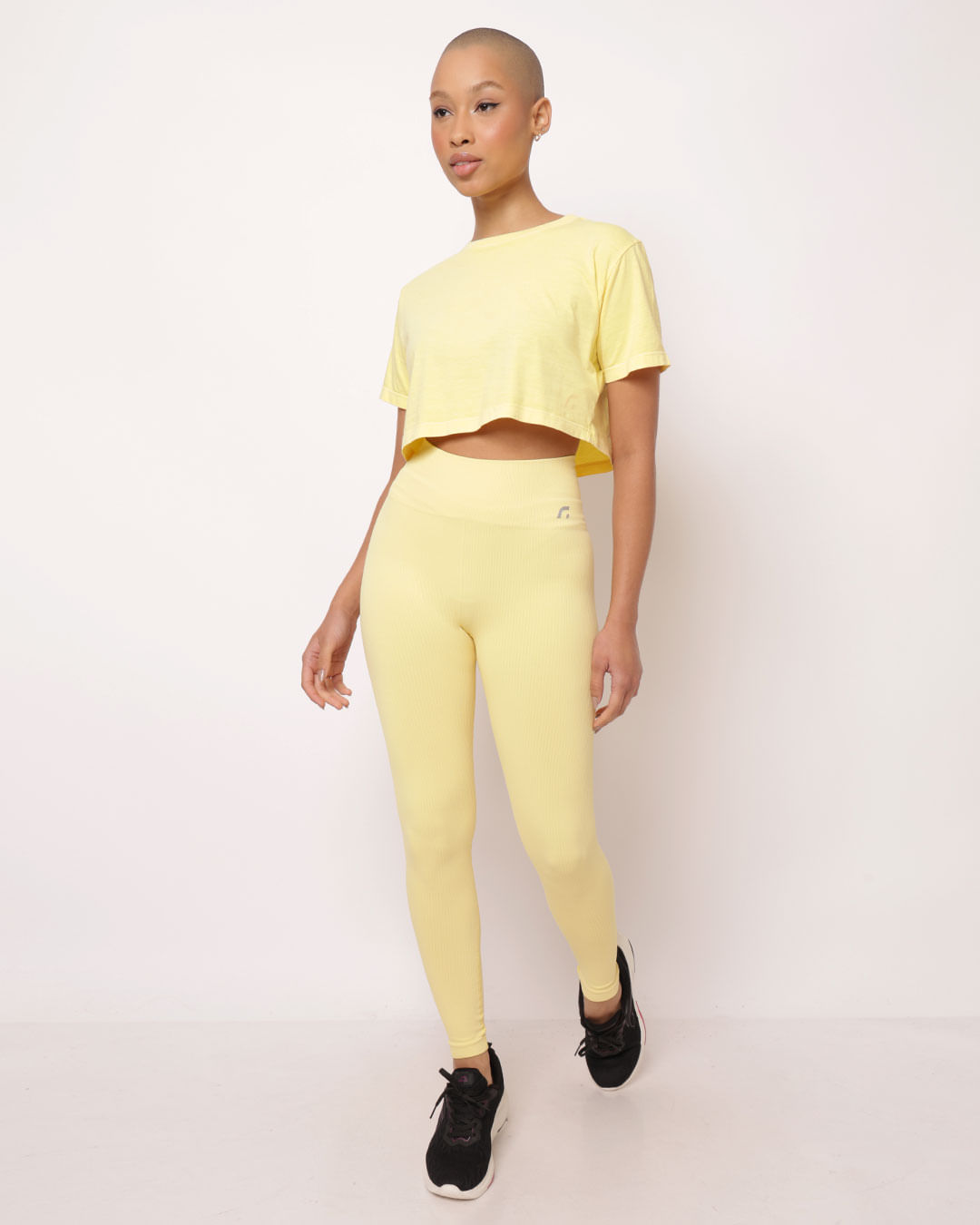 Blusa-Cropped-Estonada---Amarelo