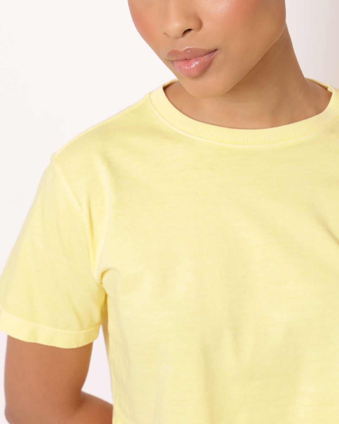 Blusa-Cropped-Estonada---Amarelo