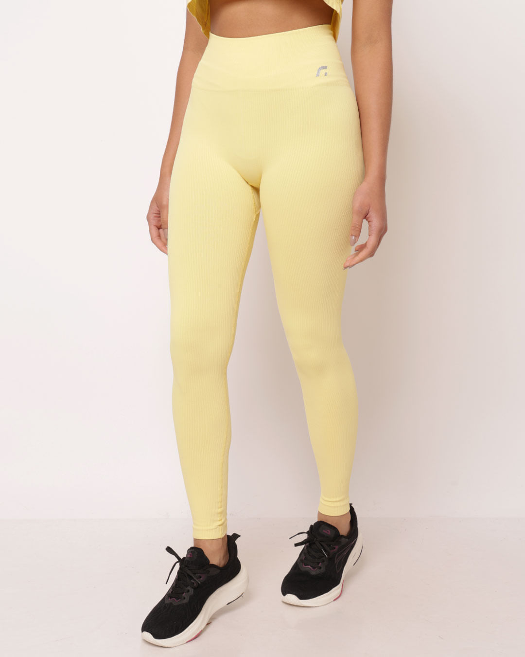 Legging-Sem-Costura---Amarelo