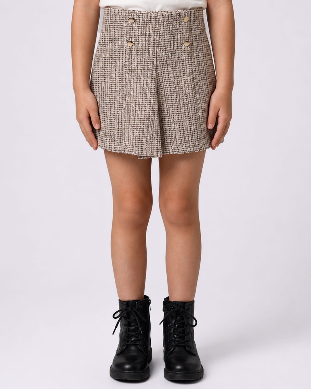 Shorts-Tweed-266118-F410---Bege
