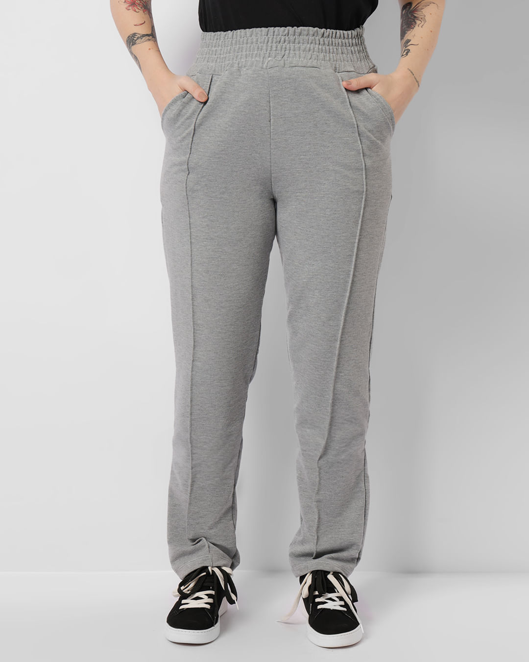 Calca-4716-Molecotton-Wide-Leg-Friso---Mescla-Medio