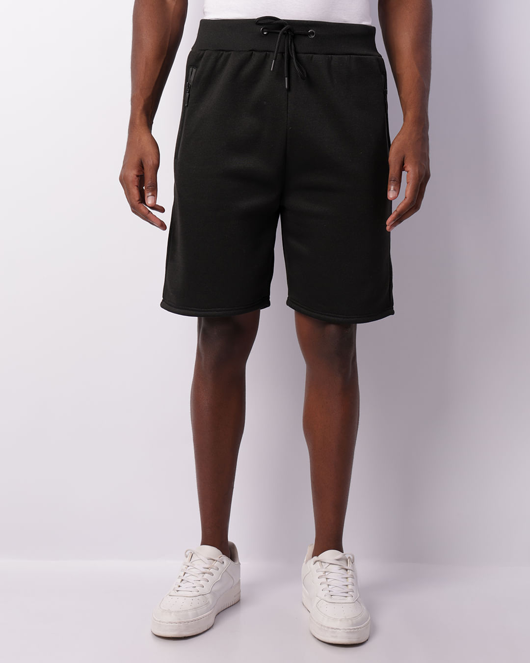 Shorts-Sm01-Moletom-Bolso-Selado-Preto---Preto