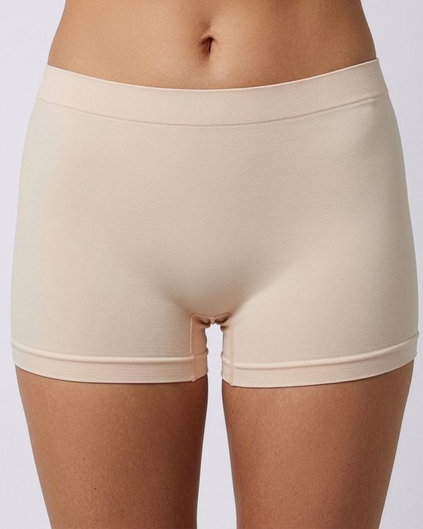 Calcinha Calecon Feminina Sem Costura Rosa Claro P